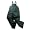 Artic Quest - Mens Bib Snow Pant, Black (Size Large)