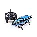 DeeXop Tempo H100 2.4G 4CH Remote Control Boat Electric RC Boat Blue Color