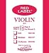 Super Sensitive Red Label 2106 Violin String Set, 4/4 Soft