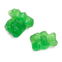 Albanese Green Apple Gummi Bears, 5-Pound Bags (Pack of 2)