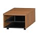 10500 Series Contemporary Mobile Printer Cart in Medium Oak Finish