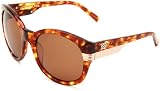 Sabre Women's Acid Aloha SV46-2-3 Round Sunglasses,Tortoise Frame/Bronze Lens,One Size