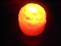 HIMALAYAN SALT LAMP TEA LIGHT CANDLE HOLDER