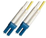 2M Singlemode Duplex Fiber Optic Cable (9/125) - LC to LC UPC