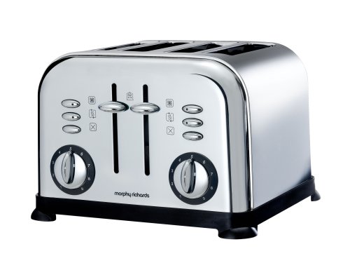 Morphy Richards 44039 Accents 4-Scheiben Toaster 