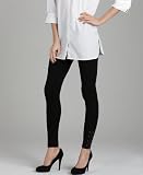 Style&co. Leggings, Stud Trim Side Zipper