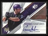 Conor Jackson Autograph 2006 Upper Deck SPx Baseball Rookie Signatures Card #101 and #/999 Signed Arizona Diamondbacks / Oakland A's