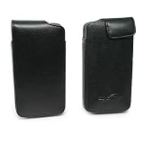Apple iPhone Designio Leather Pouch (Vertical Loading)