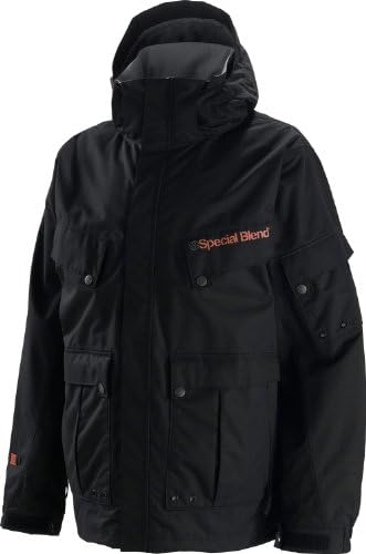 Special Blend Utility Ski Snowboard Jacket Blackout Sz S