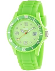 Ice-Watch Unisex SI.GN.U.S.09 Sili Collection Green Plastic and Silicone Watch
