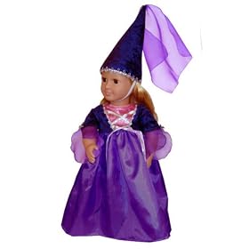 Deluxe Medieval Doll Dress by Little Adventures