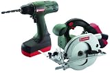 Factory-Reconditioned Metabo COMBO 2.1 18V Cordless NiCD 2-Piece Combo Kit 685003420