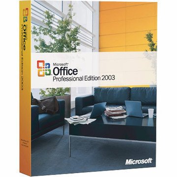 Microsoft Office 2003 Professional Full Version Retail Box