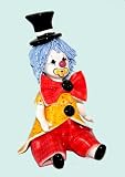 Zampiva Italian Clown Figurine - Hand Crafted Ceramic