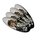 David Bowie As Jareth From The Labyrinth Double-Sided Oval Nail File Emery Board Set 4 Pack