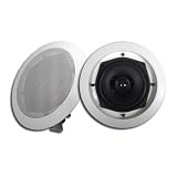 Visonik VR502 Pair 280W 5 2-Way Home Theater In-Wall Ceiling Speakers