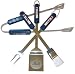 New York Mets 4 Pc Bbq Set - Bbq Set Ny Mets