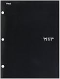 Five Star Folder, 4-Pocket, Black (72093)