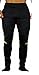 Kids Skinny Soccer Pants Training Sweat Sport Gym Athletic Tight Fit (YOUTH-S, BLACK/WHITE)