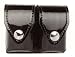 POLICE UNIFORM HIGHWAY PATROL DUTY BELT HI HIGH GLOSS PATENT LEATHER BLACK DOUBLE SPEEDLOADER CASE WITH NICKEL SNAP