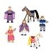 Melissa & Doug Royal Family Wooden Doll Set