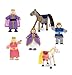Melissa & Doug Royal Family Wooden Doll Set