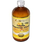 LifeTime Cal Mag Citrate, Lemon Custard, 16 Ounce