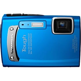Olympus TG-310 Tough 14 MP Digital Camera, 3.6x Wide Optical Zoom (28mm), 2.7 LCD, (Blue) by Olympus