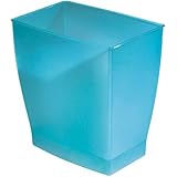 InterDesign Spa Mono 11-Liter Can, Azure