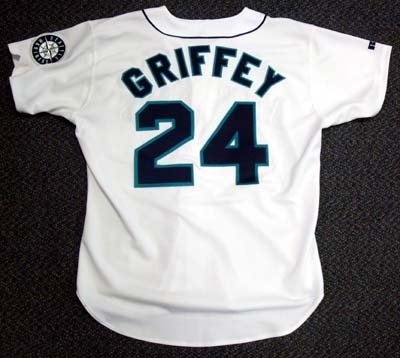 Ken Griffey, Jr. Autographed/Hand Signed Seattle Mariners White Jersey PSA/DNA #P71595