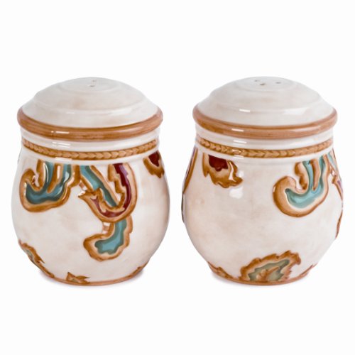 Fitz and Floyd Carissa Salt/Pepper Beige