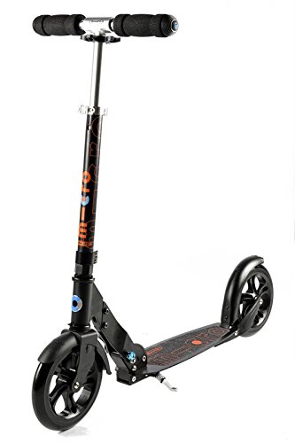 Micro White & Black Adult Scooters