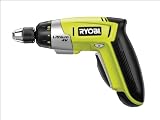 Ryobi CSD4107BG 4V 1.3Ah Li-Ion Screwdriver with Bag and Accessory Set (6 pieces)