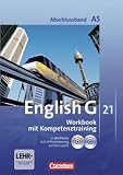 Produkt-Bild: English G 21 - Ausgabe A: Abschlussband 5: 9. Schuljahr - 5-j&auml;hrige Sekundarstufe I - Workbook mit e-Workbook und CD-Extra: Mit W&ouml;rterverzeichnis zum Wortschatz der B&auml;nde 1-5 auf CD