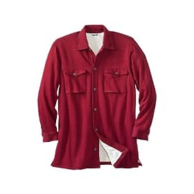 KingSize Big & Tall Thermal-Lined Fleece Shirt Jacket