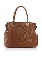 VIABELLUCCI Bolso asa de mano Combinada (Camel)