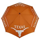 NCAA Texas Longhorns 62-Inch WindSheer Hybrid Umbrella
