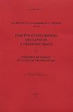 Revue Selaf  / Enquête et description des langues à tradition orale