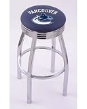 Vancouver Canucks Single-Ring Swivel Bar Stool