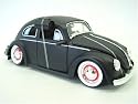Diecast Model VW Beetle (1959) in Matt Black