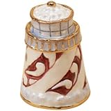 Jim Shore for Enesco Heartwood Creek Lighthouse Thimble, 1-1/4-Inch
