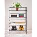 Ever Concept 4-Tier Metal Stackable Shelf, 41-1/2-Inch H by 26-Inch L by 12-Inch D No Tool Assembly Shelving System