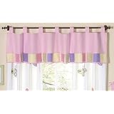 Pink and Purple Butterfly Collection Window Valance
