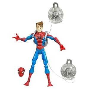 Spiderman Animated Action Figure - Peter Parker by Hasbro