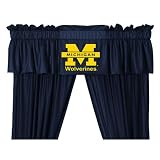 Michigan Wolverines NCAA Locker Room Collection Valance (88x14)