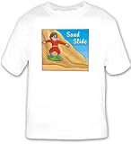 T-shirt with hill, desert, 
