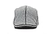 YCHY Men's Knitted Wool duckbill Hat Warm Newsboy Flat Scally Cap (deep grey02)