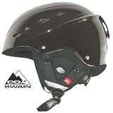 COX SWAIN Ski-/Snowboardhelm BONE, Farbe: Black Chrome, Größe: 58-62cm