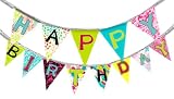 Daisy Kingdom Easy Cut and Sew Celebrate Banner Kit, Birthday