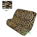 Universal-fit Animal Print Bench Seat Cover - Tiger
